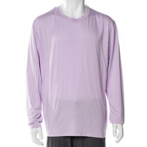 US BASED Authentic New BNWT TOM FORD logo Knit LS Shirt Sz 54 US XL